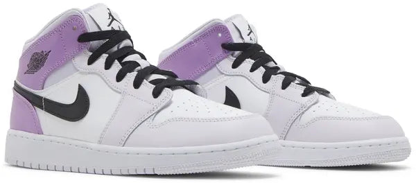 Air Jordan 1 Mid GS 'Barely Grape'