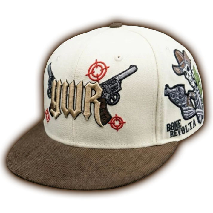 YWR™ X Santa Muerte Fitted Cap (Cotone)