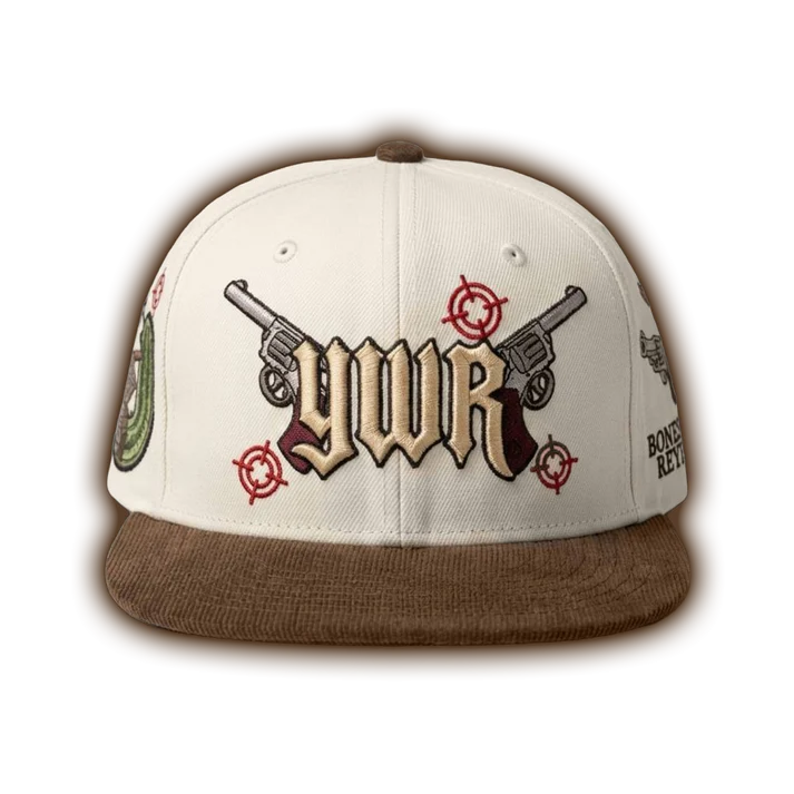 YWR™ X Santa Muerte Fitted Cap (Cotone)