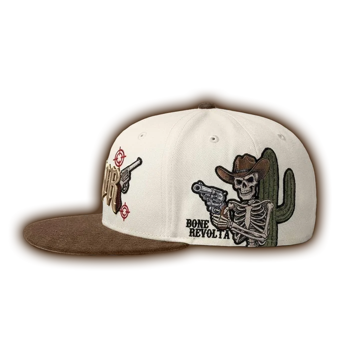 YWR™ X Santa Muerte Fitted Cap (Cotone)
