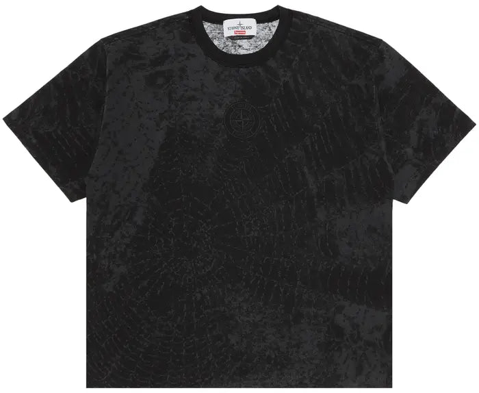 Supreme x Stone Island Short-Sleeve Top 'Black'