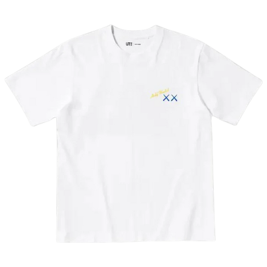 KAWS x Warhol Banana Uniqlo UT Graphic T-Shirt 'White'