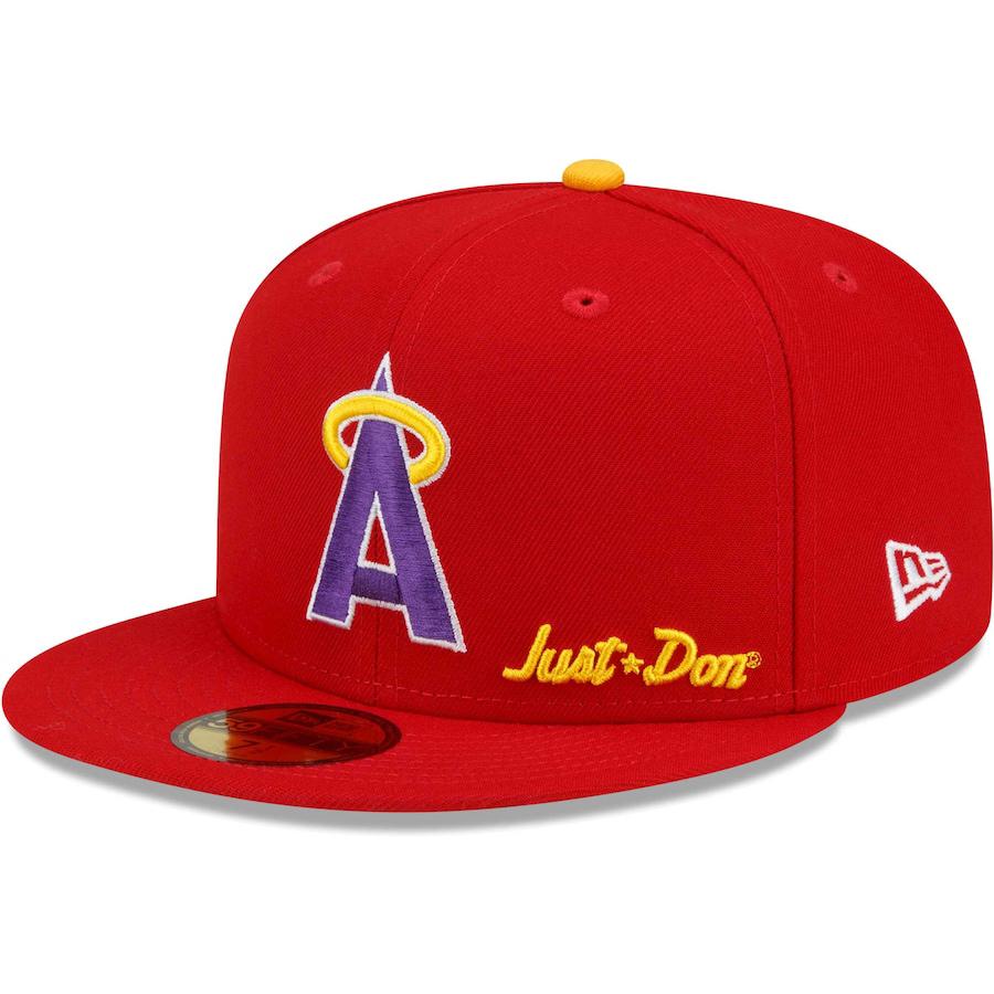 NEW ERA X Just Don Red Los Angeles Angels 1989 Mlb All-star Game '59fifty'
