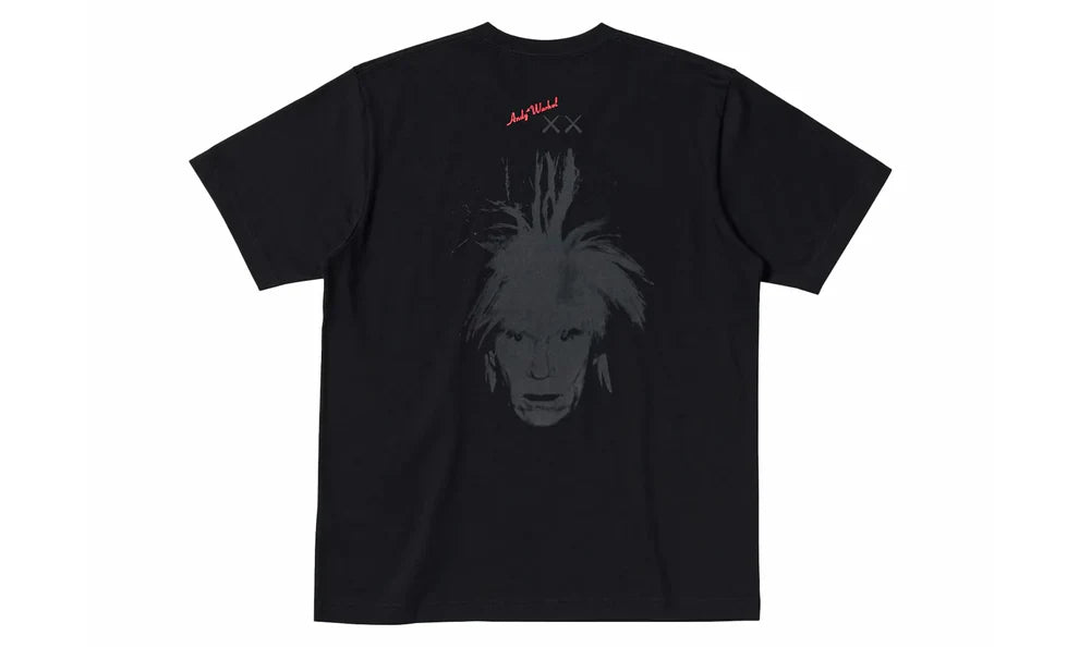 KAWS x Uniqlo Warhol UT Graphic 476352 T-shirt 'Black'