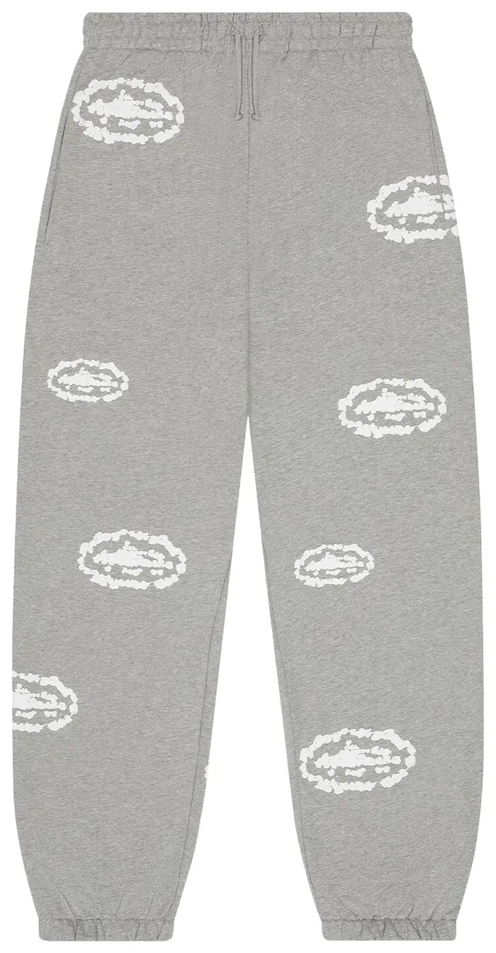 Denim Tears x Cortiez Island Wreath Sweatpants 'Grey'
