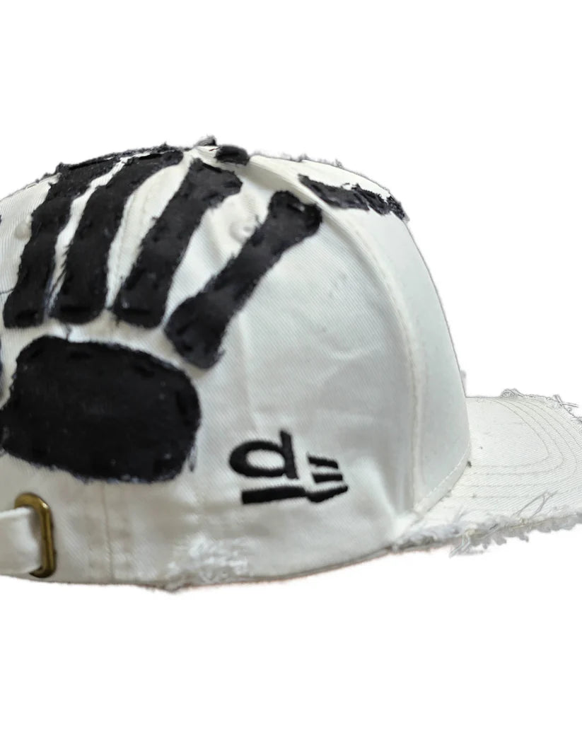 Skeleton hat white