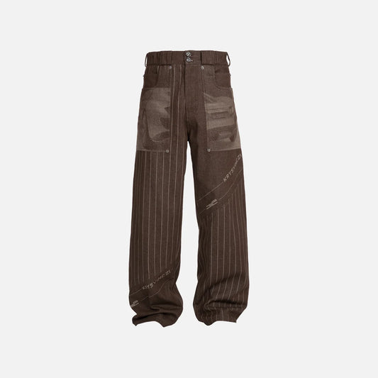 911 Carrera Pants Brown
