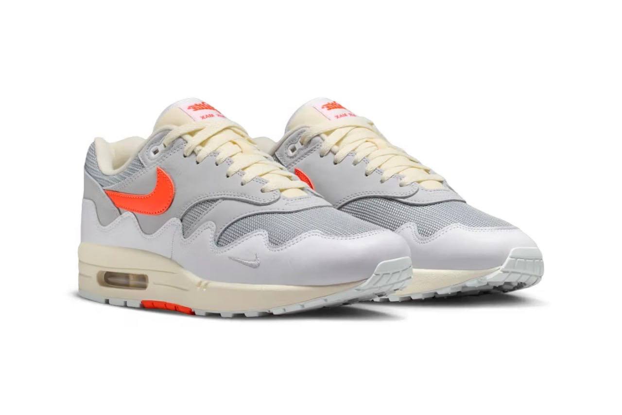 Patta x Nike Air Max 1 'White Pure Platinum'