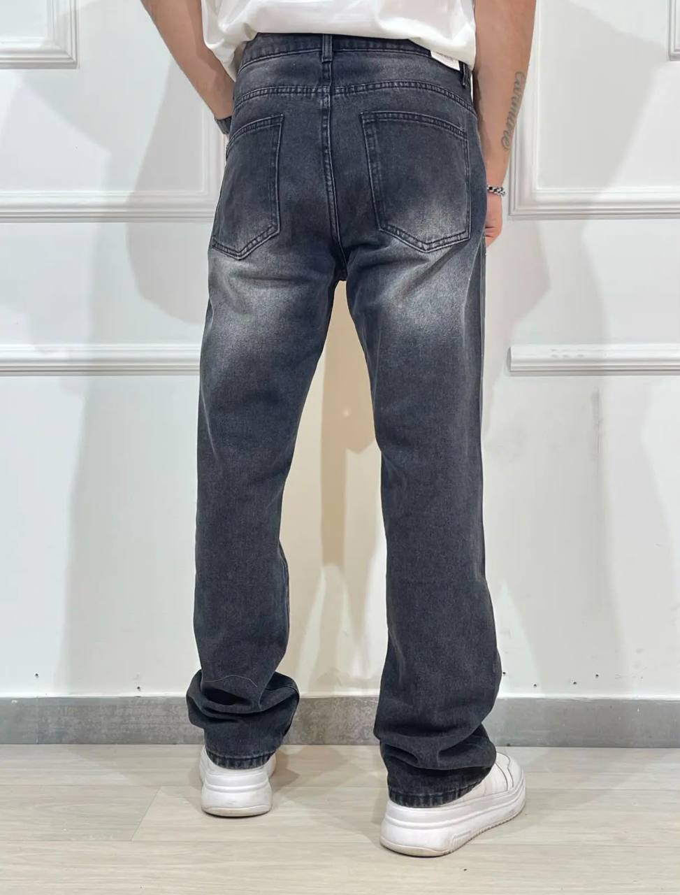 Jeans Black Strass