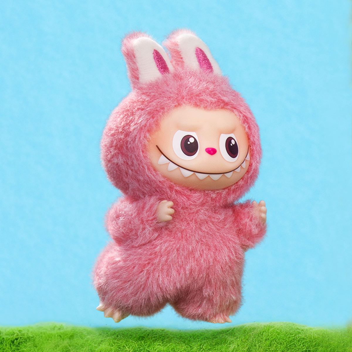 THE MONSTER 'PIN FOR LOVE SERIES  Vinyl Plush Pendant' (A-M) (Blind Box)