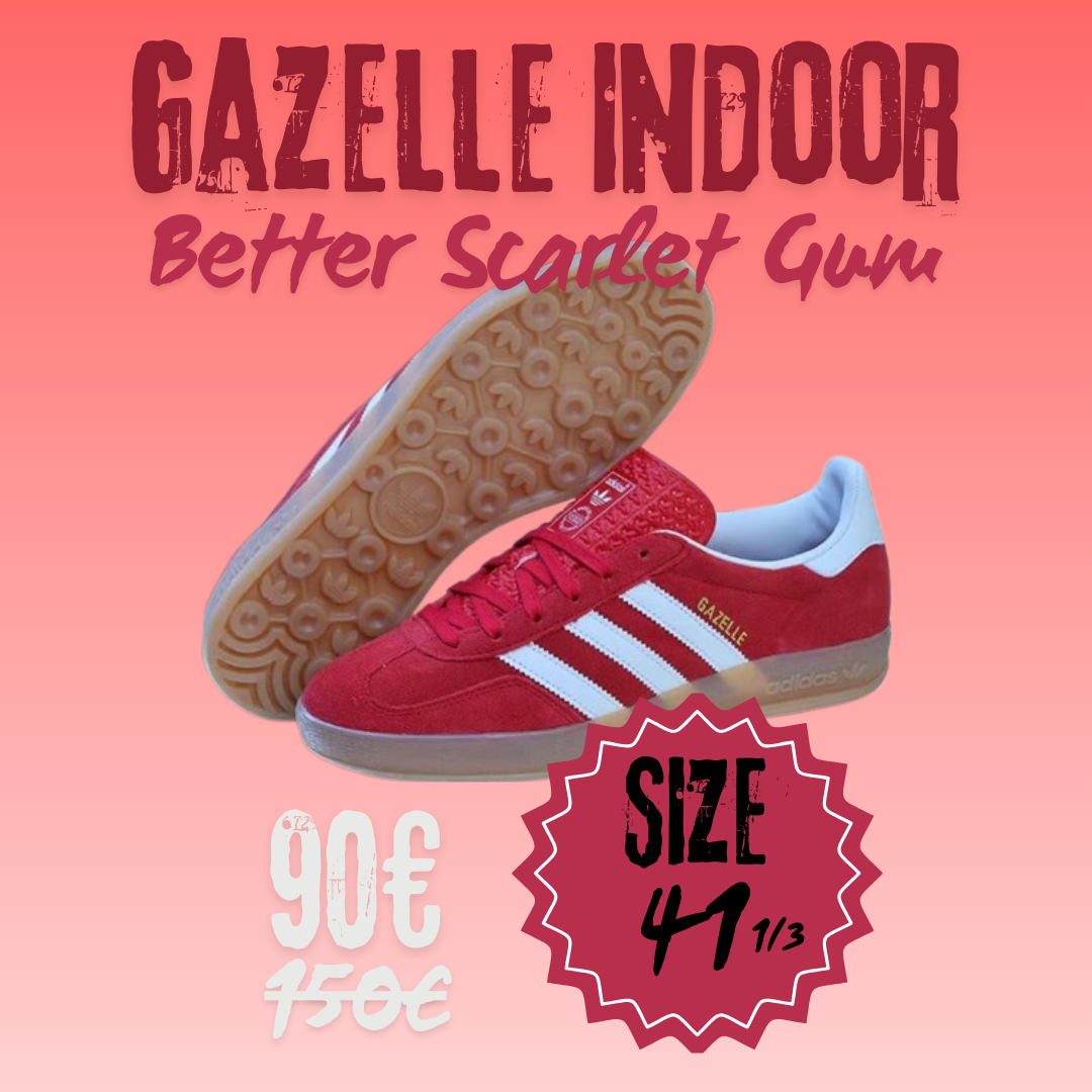 Gazelle Indoor 'Better Scarlet Gum'