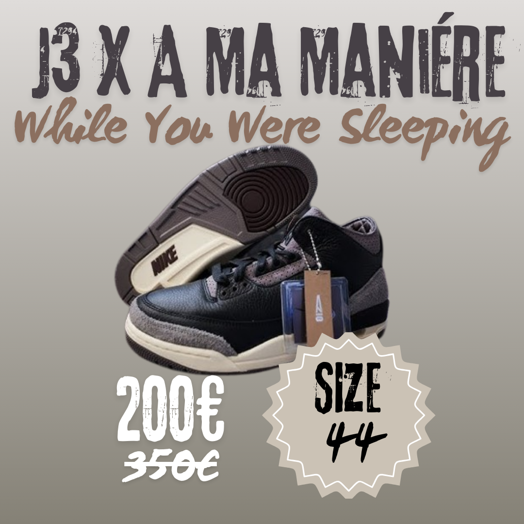A Ma Maniére x Wmns Air Jordan 3 Retro 'While You Were Sleeping'
