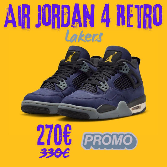 Air Jordan 4 Retro 'Lakers'
