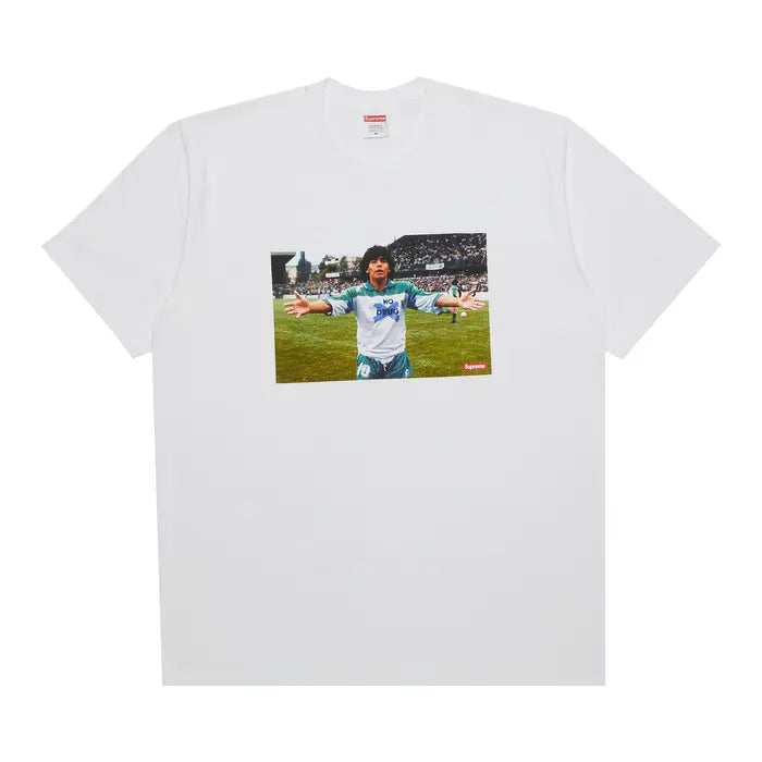 Supreme Maradona Tee 'White'