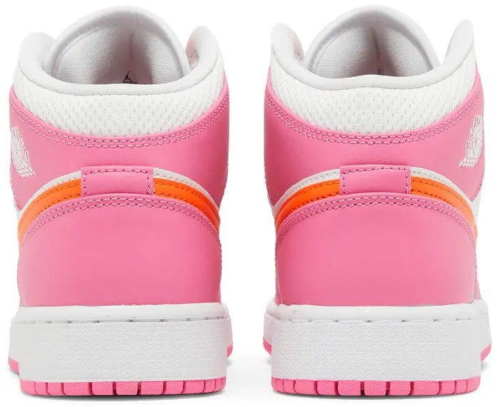 Air Jordan 1 Mid GS 'Pinksicle Orange'