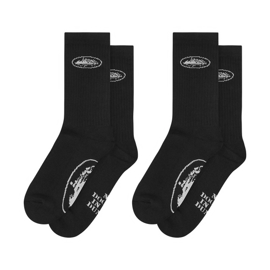 ALCATRAZ SOCKS [2 PAIRS]