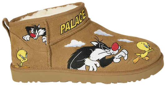 Palace x Looney Tunes x UGG Classic Ultra Mini Boot 'Chestnut'