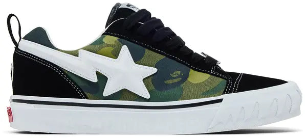 BAPE x Vans Premium Knu Skool 'Camo Green'