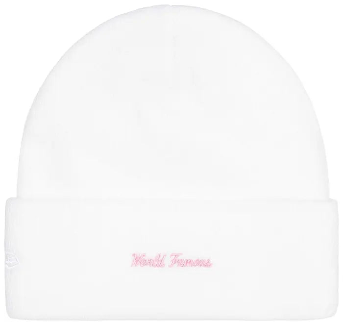 Supreme New Era Box Logo Beanie 'White' (FW25)