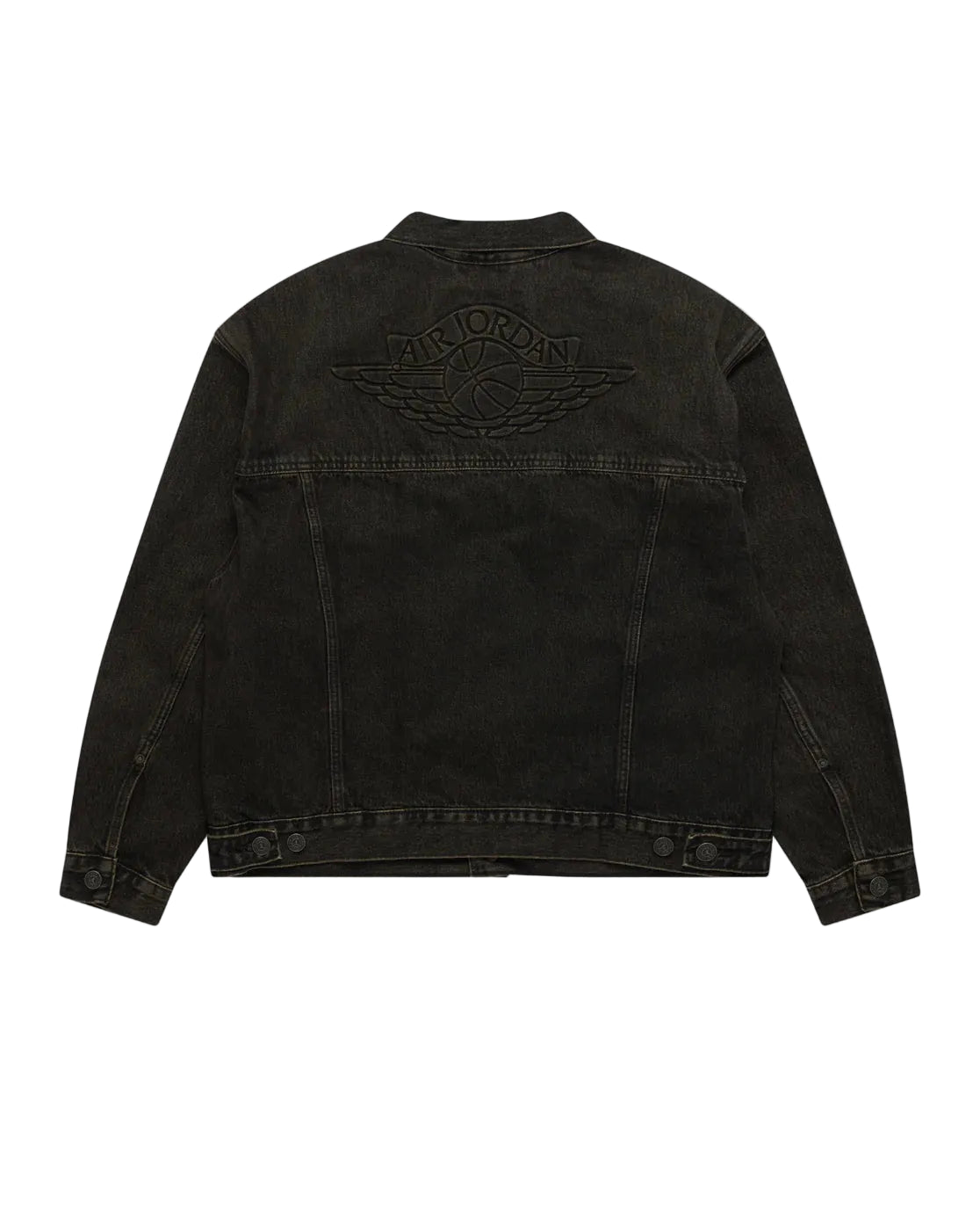 Nike Jordan x Levi's Type III Trucker Jacket 'Black / Wash Black'