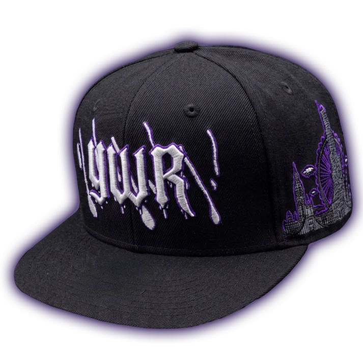 YWR™ X God Save No One Fitted Cap (Cotone)