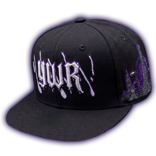 YWR™ X God Save No One Fitted Cap (Cotone)