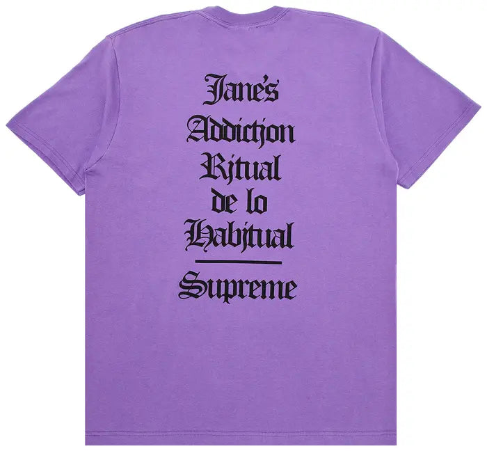 Supreme x Jane's Addiction Ritual Tee 'Purple'