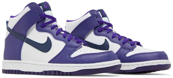 Dunk High GS 'White Midnight Navy'