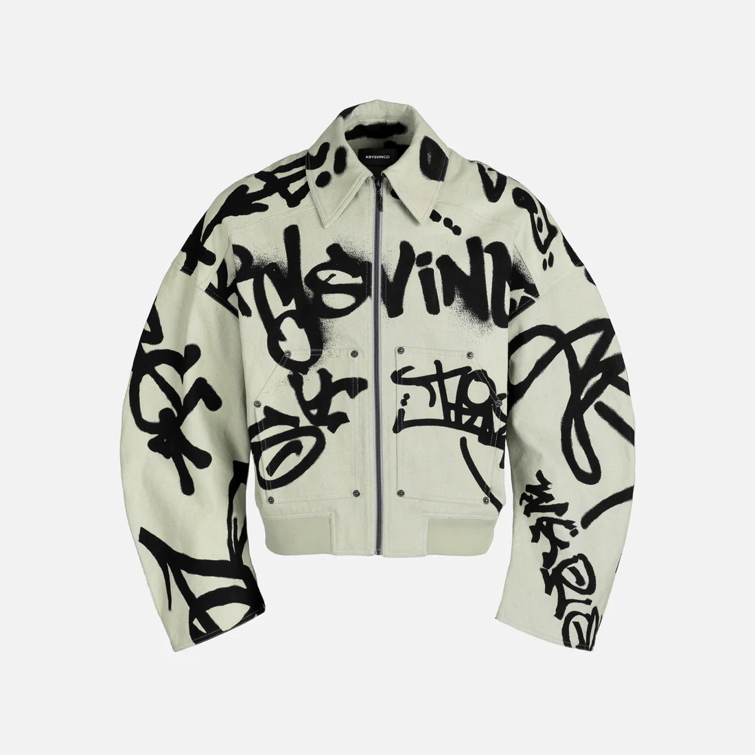 GRAFFITI DENIM JACKET