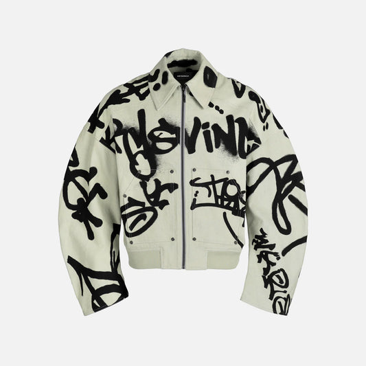 GRAFFITI DENIM JACKET