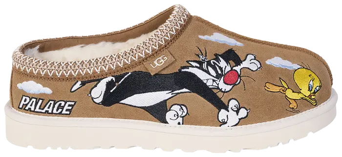 Palace x Looney Tunes x UGG Tasman Slipper 'Chestnut'