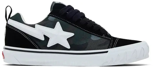 BAPE x Vans Premium Knu Skool 'Camo Black'