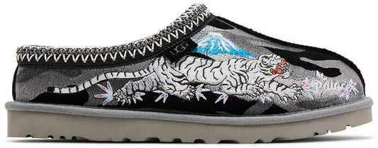 Palace x Tasman Slipper 'Black Camo'