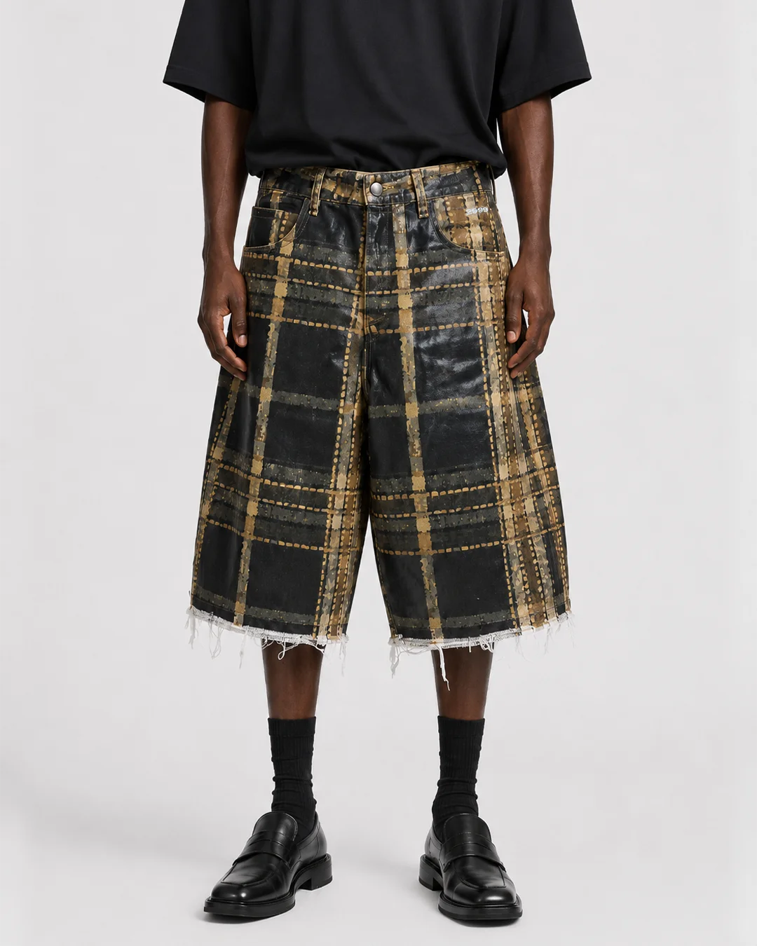 Short Vetrificati Tartan