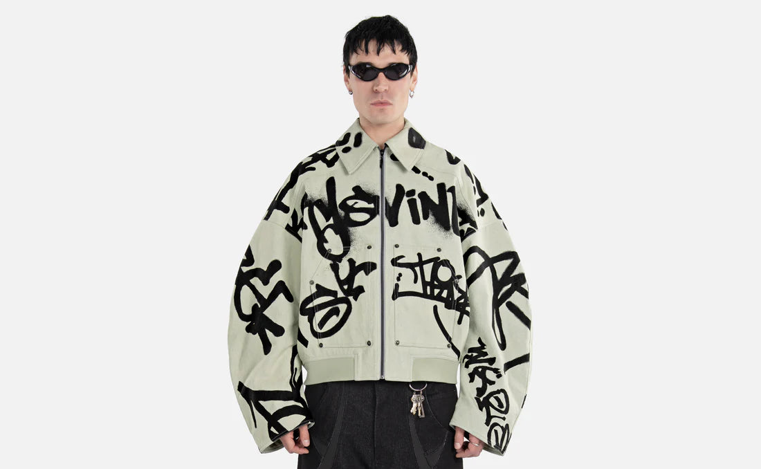 GRAFFITI DENIM JACKET