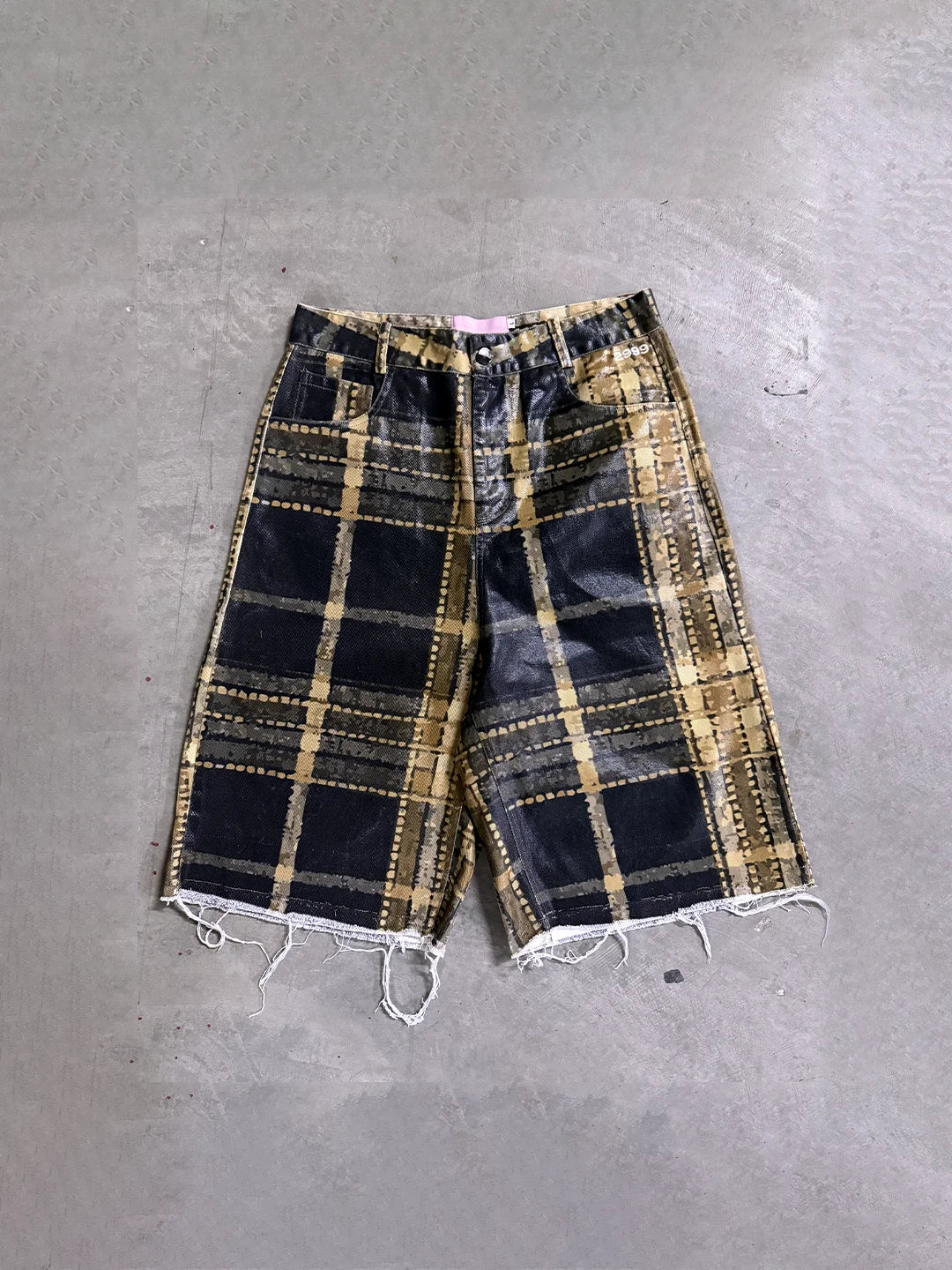 Short Vetrificati Tartan