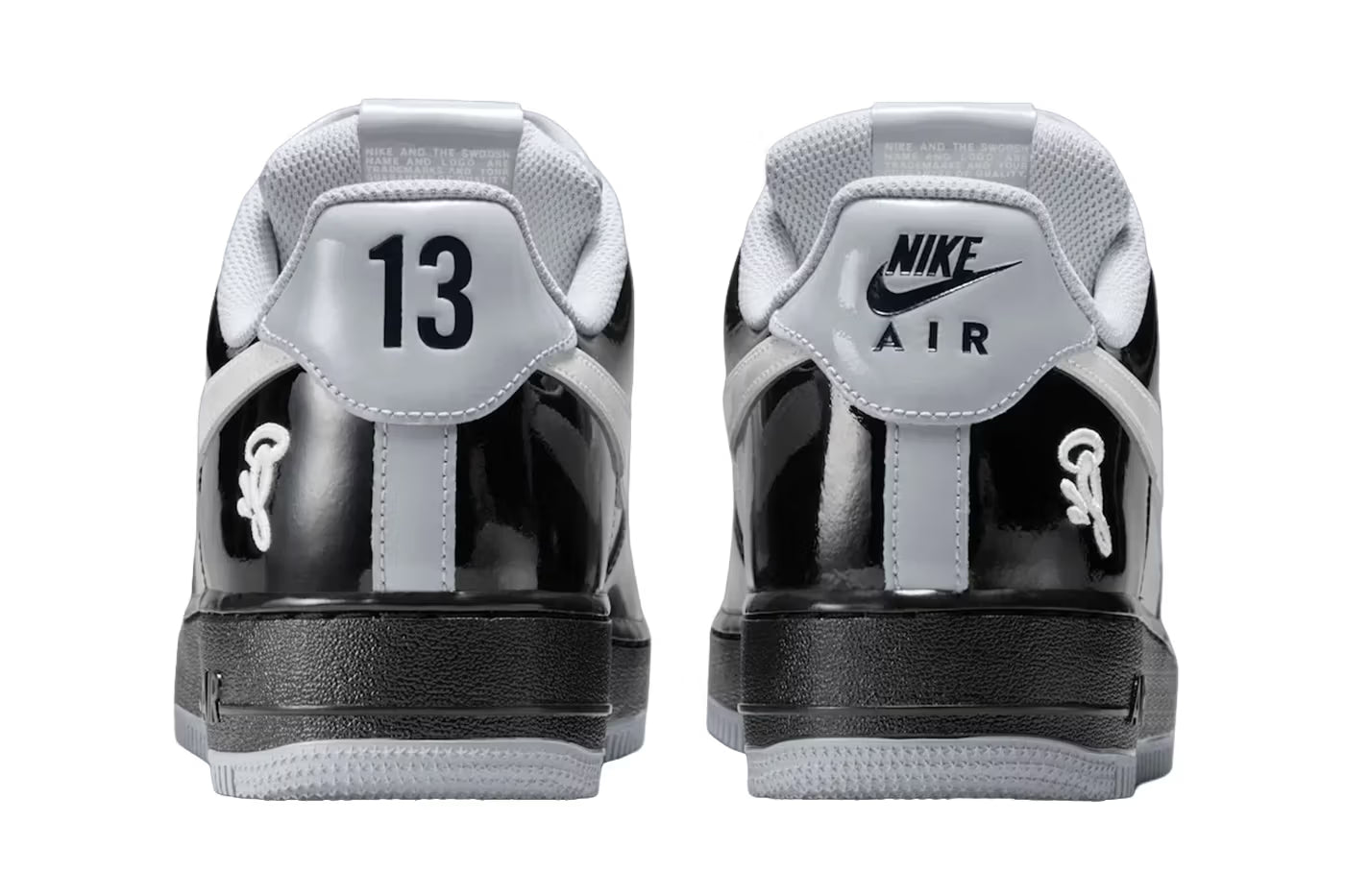Central Cee x Nike Air Force 1 Low 'Black White Smoke Grey'