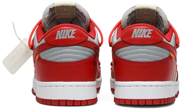 Off-White x Dunk Low 'University Red'