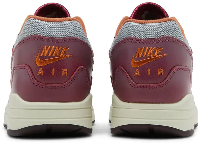 Patta x Air Max 1 'Rush Maroon'
