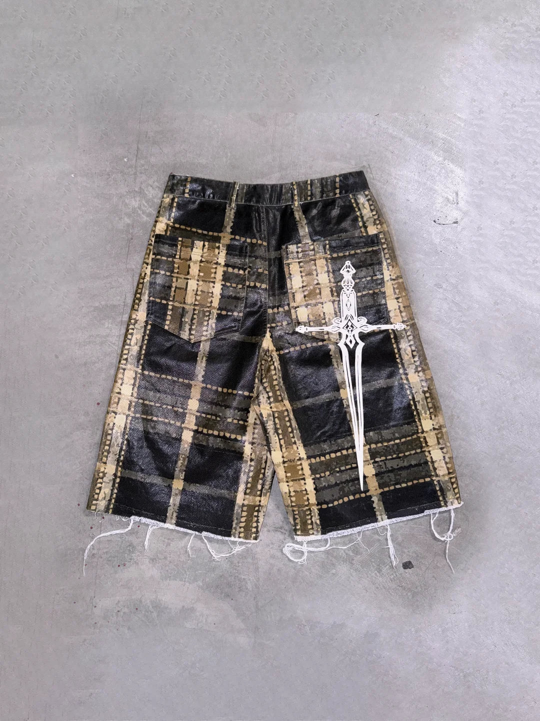 Short Vetrificati Tartan