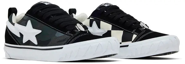 BAPE x Vans Premium Knu Skool 'Camo Black'