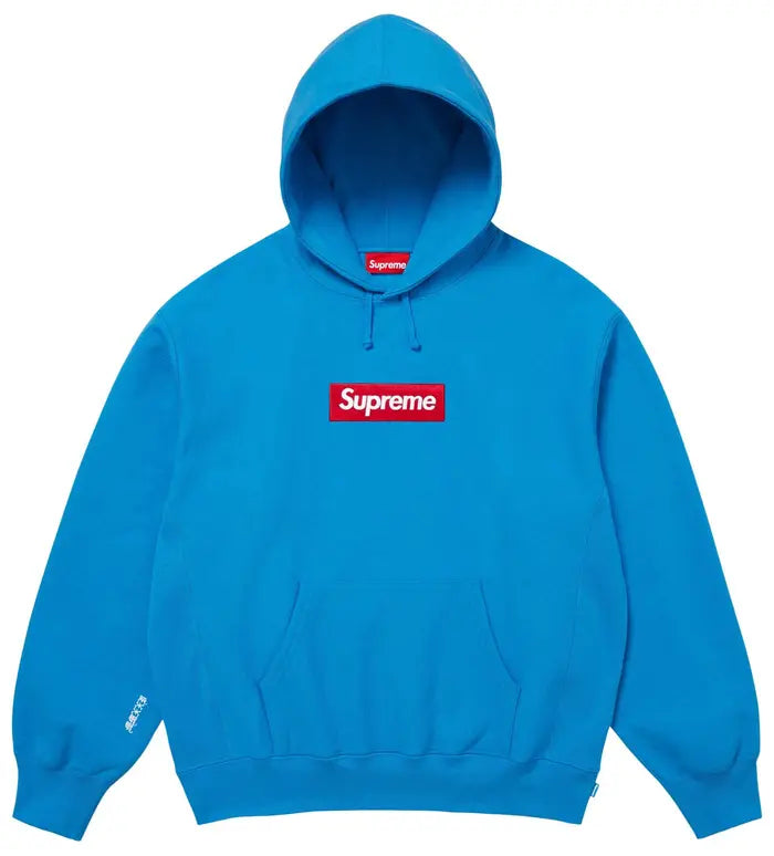 Supreme Box Logo Hooded Sweatshirt 'Cyan'