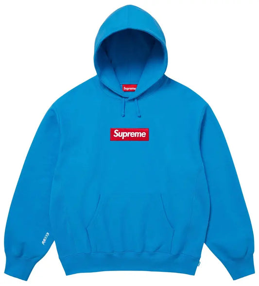 Supreme Box Logo Hooded Sweatshirt 'Cyan'