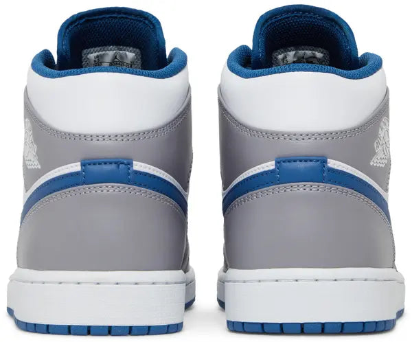 Air Jordan 1 Mid 'Cement True Blue'