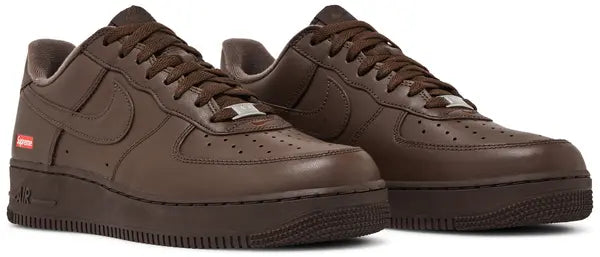 Supreme x Air Force 1 Low 'Box Logo - Baroque Brown'
