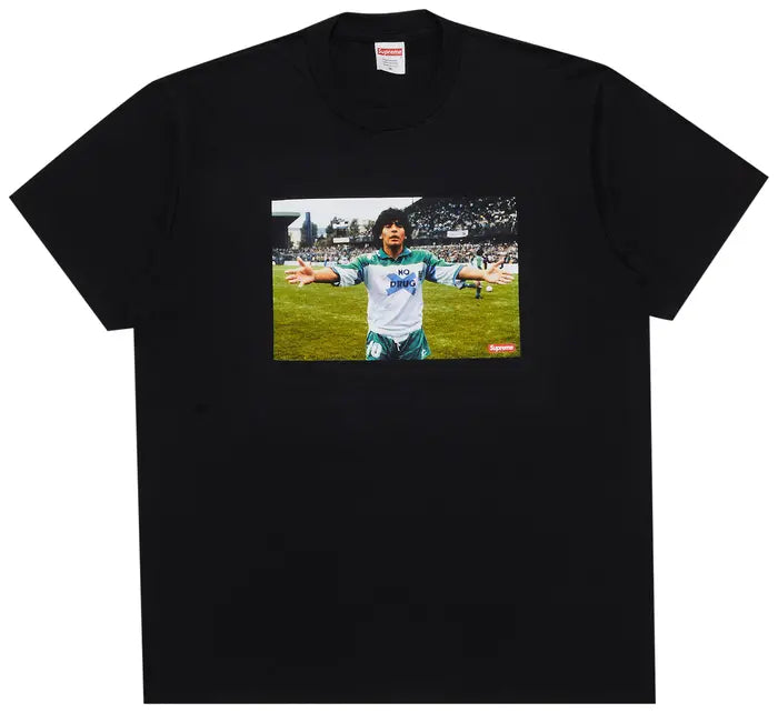 Supreme Maradona Tee 'Black'