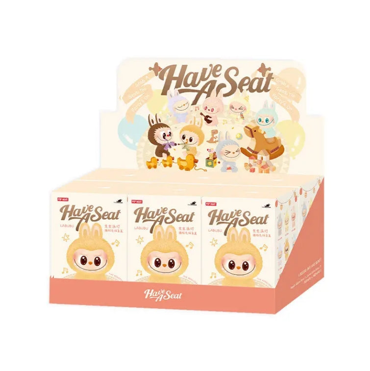Pop Mart Pop Mart Labubu The Monsters Have a Seat Vinyl Plush Sealed Case (6 Blind Box)