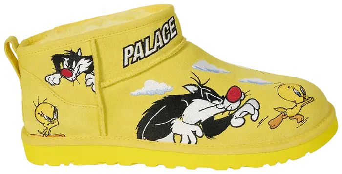 Palace x Looney Tunes x UGG Classic Ultra Mini Boot 'Yellow'