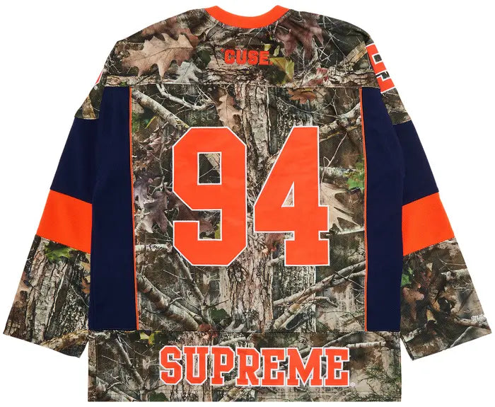 Supreme x Mitchell & Ness NCAA Hockey Jersey 'TrueTimber Kanati Camo'