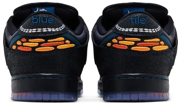 Bluetile x Nike SB Dunk 'Black Marina White'